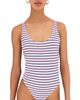 LE BOP LE BOP Scoop Neck One Piece VARIGATED STRIPE - 1