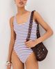 LE BOP LE BOP Scoop Neck One Piece VARIGATED STRIPE - 2