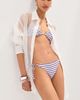 LE BOP LE BOP Side Tie Bikini Bottoms VARIGATED STRIPE - 4