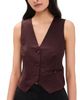 LE BOP LE BOP Simone Satin Vest Mahogany - 1