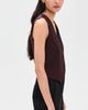 LE BOP LE BOP Simone Satin Vest Mahogany - 4