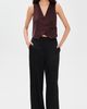LE BOP LE BOP Simone Satin Vest Mahogany - 5