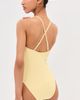 LE BOP LE BOP Square Neck One Piece Mellow Yellow - 3