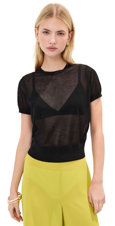 LE BOP LE BOP Talia Tee Black