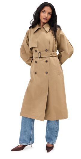 LE BOP LE BOP Toby Trench Coat Hazelnut