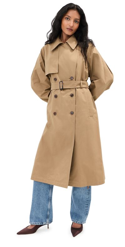 LE BOP LE BOP Toby Trench Coat Hazelnut