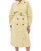 LE BOP LE BOP Toby Trench Coat Honeydew - 1