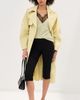LE BOP LE BOP Toby Trench Coat Honeydew - 5