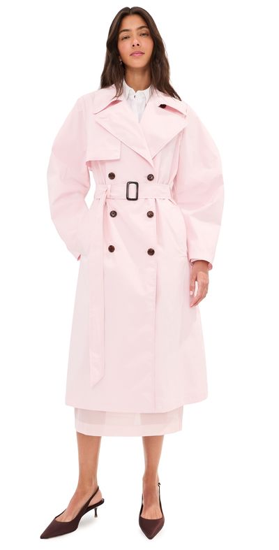 LE BOP LE BOP Toby Trench Coat Icy Pink