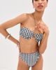 LE BOP LE BOP Underwire Bikini Top Gingham (Black/White) - 2