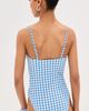 LE BOP LE BOP Underwire One Piece Gingham (Marina/Ivory) - 4