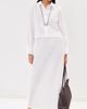 LE BOP LE BOP Vanessa Linen Maxi Skirt White - 2