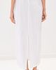 LE BOP LE BOP Vanessa Linen Maxi Skirt White - 4