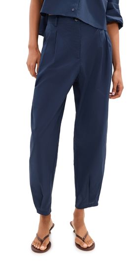 LE BOP LE BOP Wilder Poplin Pants Navy