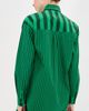 LE BOP LE BOP Winnie Button Down Green/Dark Green Stripe - 3