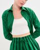 LE BOP LE BOP Winnie Button Down Green/Dark Green Stripe - 6