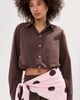 LE BOP LE BOP Wylie Button Down Brown - 2