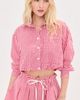 LE BOP LE BOP Wylie Button Down Red Check - 3