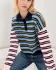 LE BOP LE BOP Zadie Cropped Polo Blue Mix - 2