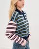 LE BOP LE BOP Zadie Cropped Polo Blue Mix - 5