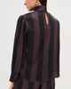 LE BOP LE BOP Zaza Blouse Chocolate/Black Stripe - 3
