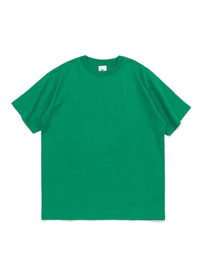 Le Custom 32S 2-ply Plain Semi-Overfit T-shirt [Kelly Green]