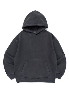 Le Custom Custom Pigment Heavyweight Triple-Layered Hoodie T-shirt [Blue Grey]