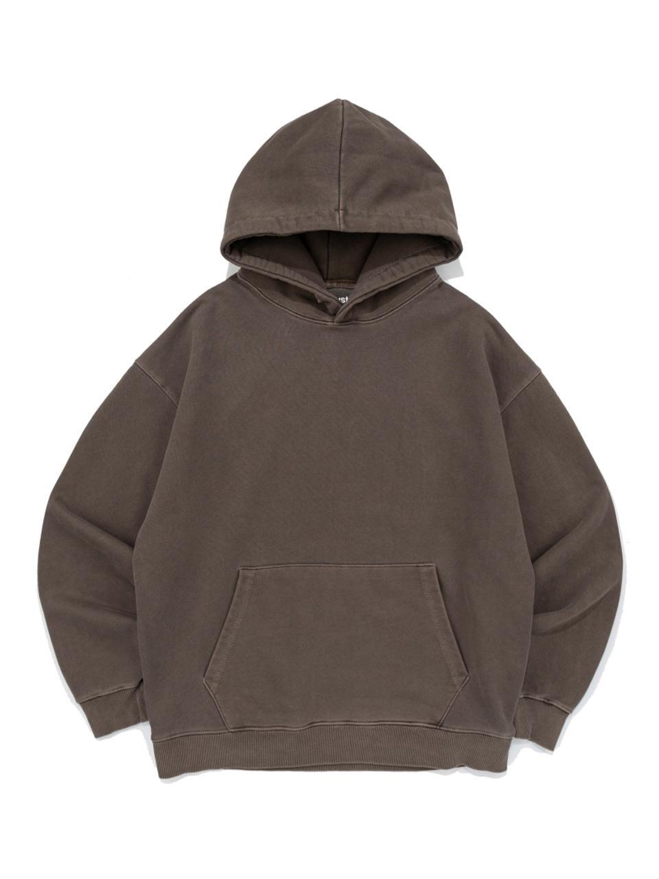 Le Custom Pigment Hoodie T-shirt [Brown]