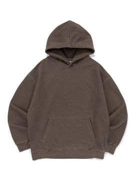 Le Custom Pigment Hoodie T-shirt [Brown]