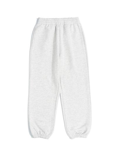 Le Custom Premium Terry Semi-Overfit Jogger Sweatpants [Light Melange]