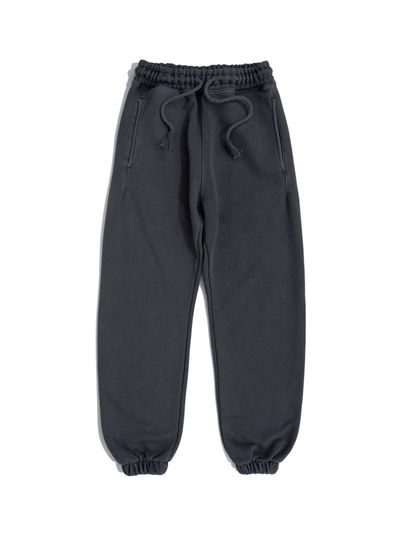 Le Custom Premium Triple-Layer Semi-Wide Jogger Sweatpants [Blue Grey]