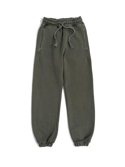 Le Custom Premium Triple Layer Semi-Wide Jogger Sweatpants [GREEN]