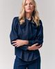 Le Fafo Le Fafo Bow Accent Denim Shirt - 1