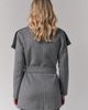 Le Fafo Le Fafo Draped Collar Short Wrap Coat - 2