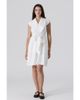 Le Fafo Le Fafo Linen Waist Tie Short Dress - 1