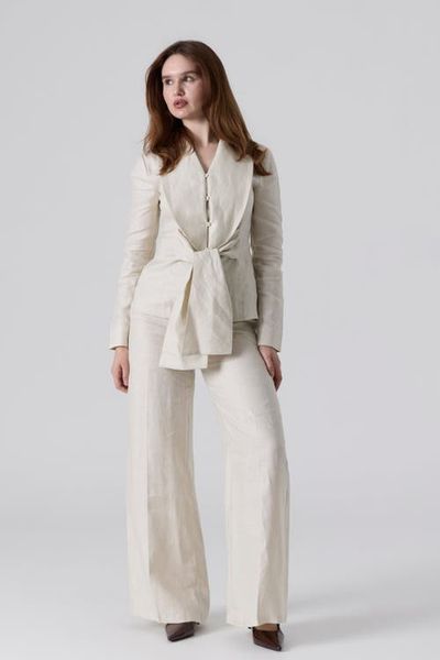 Le Fafo Le Fafo Linen Wide Leg Pants