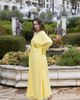 Le Fafo Le Fafo Palm Embroidered Silk Kaftan - 2
