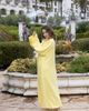 Le Fafo Le Fafo Palm Embroidered Silk Kaftan - 3