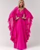 Le Fafo Le Fafo Ruffles Chiffon Maxi Dress - 2