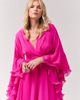 Le Fafo Le Fafo Ruffles Chiffon Maxi Dress - 5