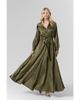 Le Fafo Le Fafo Silk Hooded Maxi Dress - 1