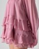 Le Fafo Le Fafo Tiered Ruffle Silk Chiffon Tunic Mini Dress - 3