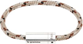 Le Gramme Le Gramme 'le 7g' Technical Nato Cable Bracelet