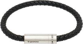 Le Gramme Le Gramme Leather Cable 'le 7g' Bracelet