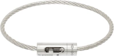 Le Gramme Le Gramme Perforated Cable 'le 8g' Bracelet