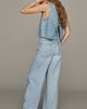 LE JEAN Alexa Boyfriend Mid Rise Relaxed Wide Leg Jeans - 3