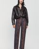 LE JEAN Cowboy Curve Mid Rise Tapered Jeans - 1