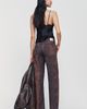 LE JEAN Cowboy Curve Mid Rise Tapered Jeans - 3