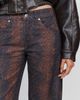 LE JEAN Cowboy Curve Mid Rise Tapered Jeans - 4