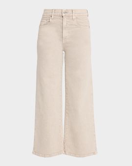 LE JEAN Juliette Wide-Leg Ankle Jeans